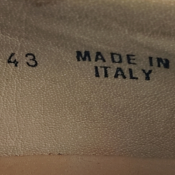 Antonio Maurizi Burnished Plain Toe Derby Shoe 9 - Picture 8 of 12